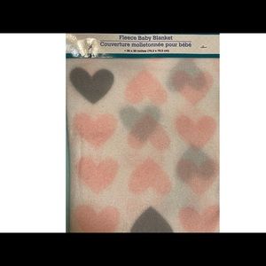 Angel of Mine Fleece Heart Blanket